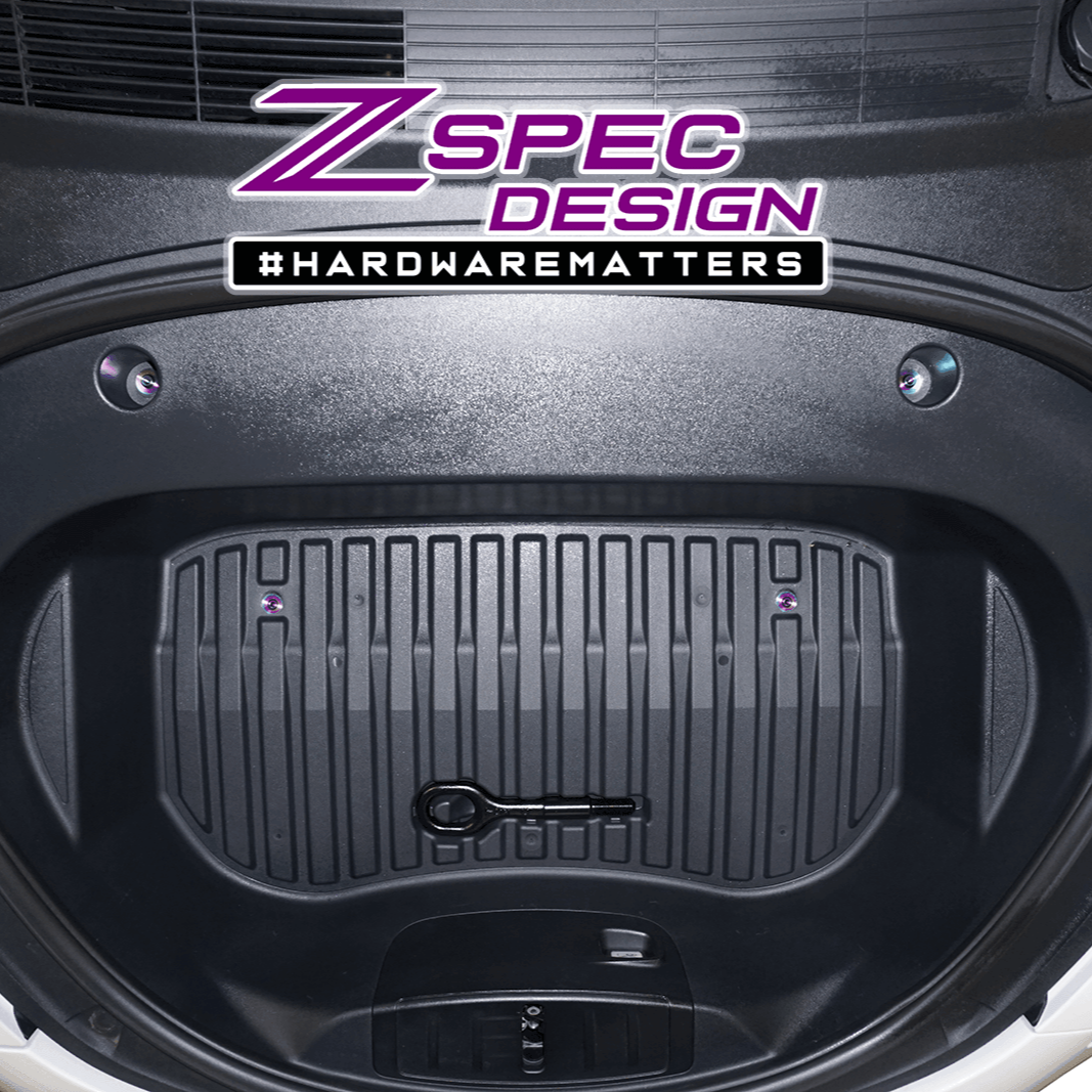 ZSPEC Stage-3 Dress Up Bolts® Fastener Kit for the Tesla Model 3, Grade-5 Titanium