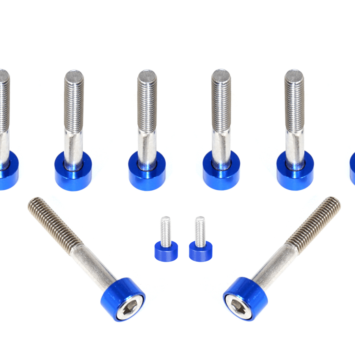 ZSPEC Throttle Bodies & TPS Sensor Fastener Kit for Merlin Machining Z32 300zx Plenum, Stainless & Billet