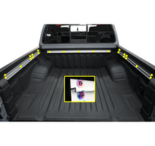 ZSPEC Utili-Track Sides & Rear Fastener Kit for '05+ Nissan Frontier D40/D41, Titanium