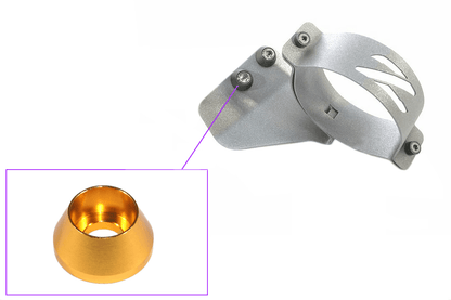 ZSPEC RHD Fuel Filter Bracket for Nissan Z32 300zx '90-96, Silver