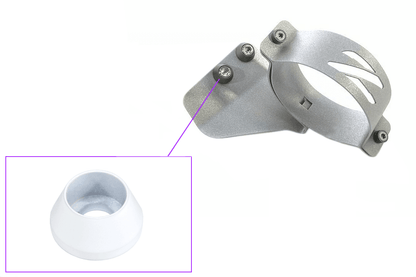 ZSPEC RHD Fuel Filter Bracket for Nissan Z32 300zx '90-96, Silver