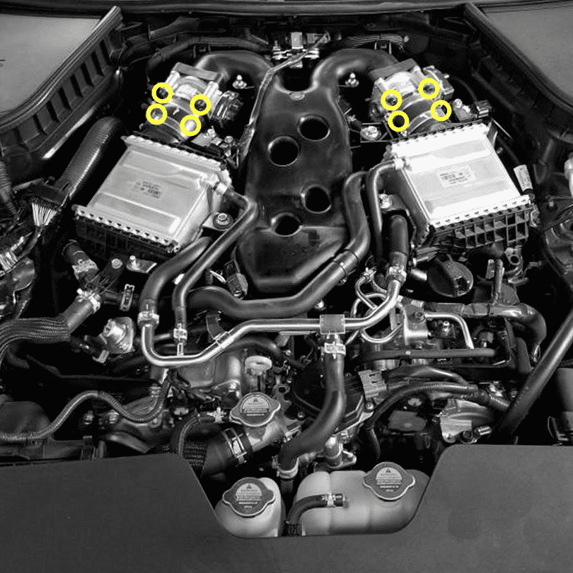 ZSPEC Throttle Bodies Fastener Kit for '23+ Nissan Z RZ34, Stainless & Billet