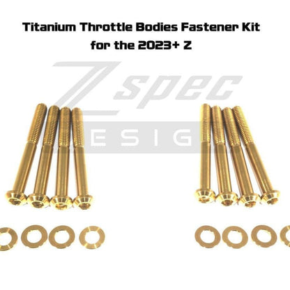 ZSPEC Throttle Bodies Fastener Kit for '23+ Nissan Z RZ34, Grade-5 Titanium