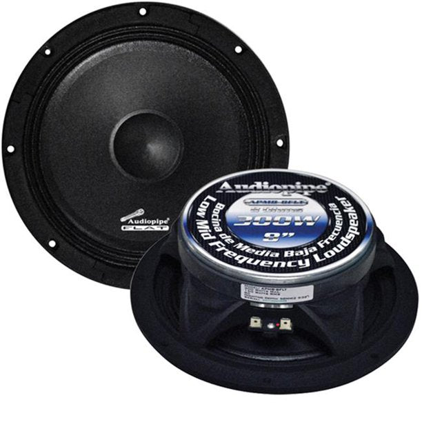 Audiopipe APMB8FLT 8" Flat Loud Speaker 300W Max