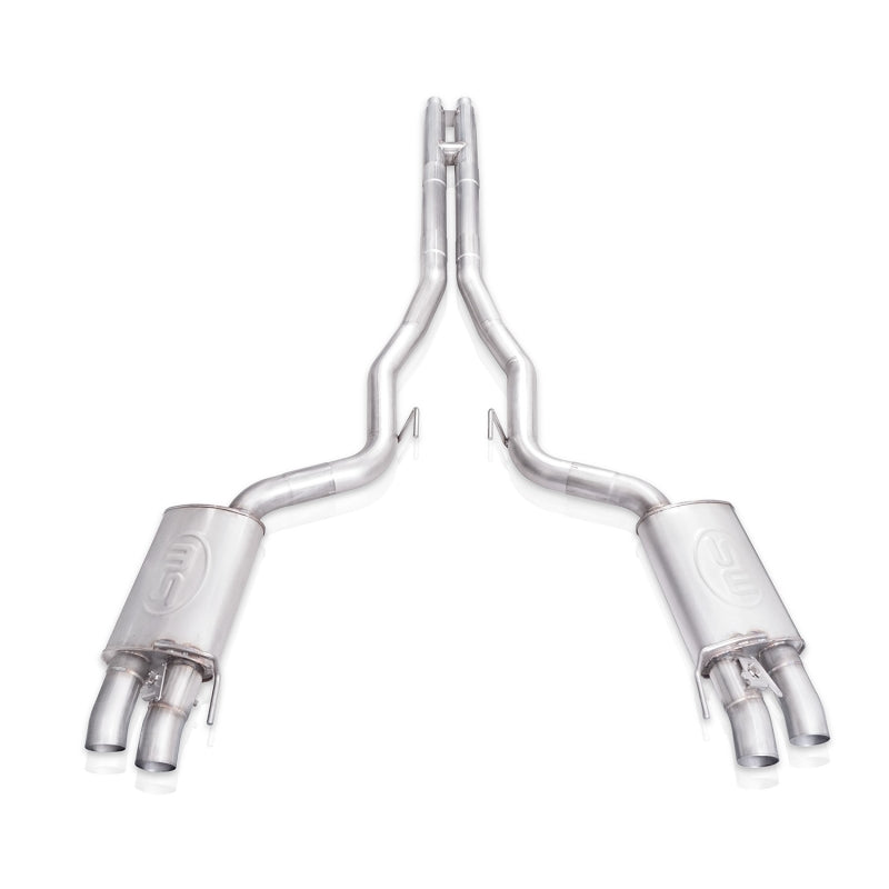 Stainless Works 2015+ Ford Shelby GT350 Legend Factory Connect H-Pipe Catback Exhaust w/Valves