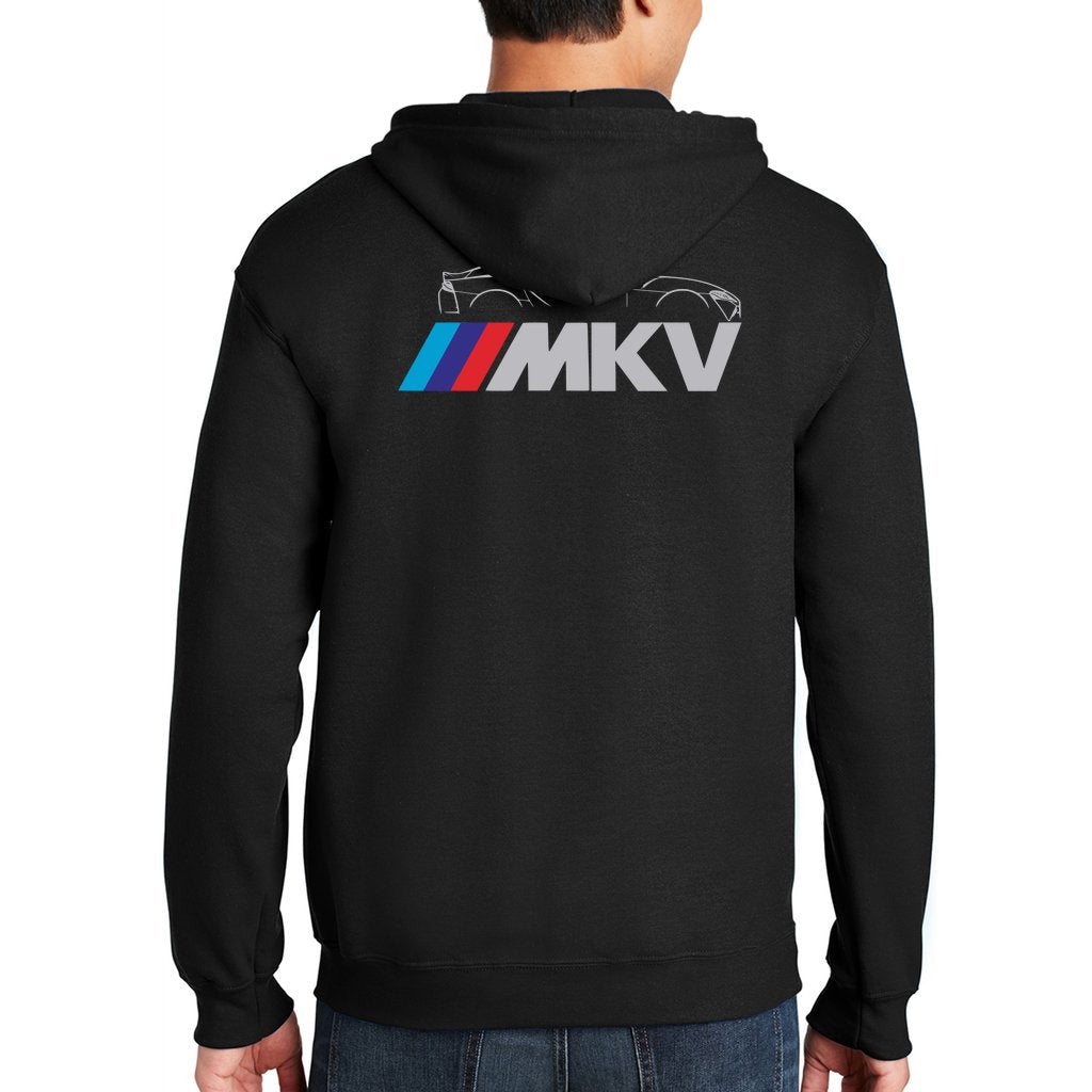 ///MKV Unisex Zip Hoodie