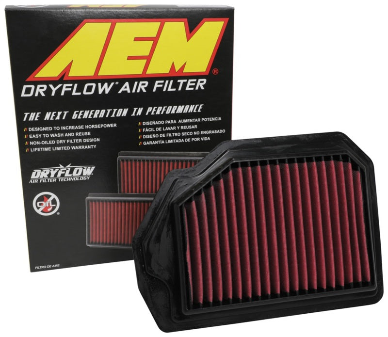 AEM Induction AEM 2015 Hyundai Genesis Sedan V6-3.8L F/I Dryflow Air Filter 28-50019