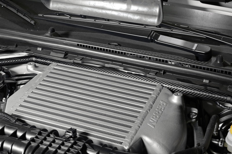 Perrin [08-21 WRX/STI] Carbon Fiber Strut Brace w/Billet Feet | PSP-SUS-071CF