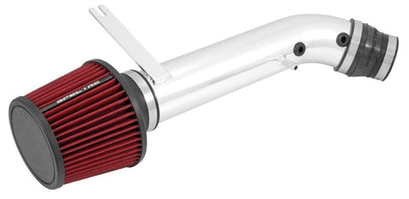 Spectre 92-00 Honda Civic L4-1.6L F/I Air Intake Kit - Polished w/Red Filter