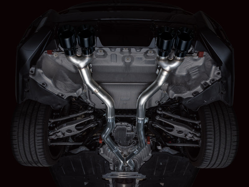 AWE Tuning 23-24 BMW G87 M2 Track Edition Exhaust - Diamond Black Tips 3020-43487
