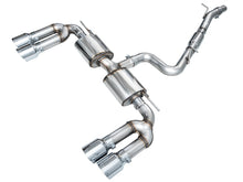 AWE Tuning AWE 22-24 Audi 8Y S3 Touring Edition Exhaust - Chrome Silver Tips 3015-42897