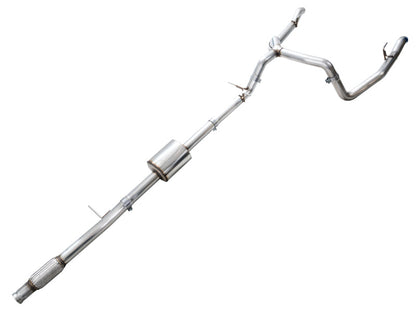 AWE Tuning AWE 4th Gen GM 1500 5.3L 0FG Catback Split Rear Exit (w/ Bumper Cutouts) - OE Tips 3015-31200