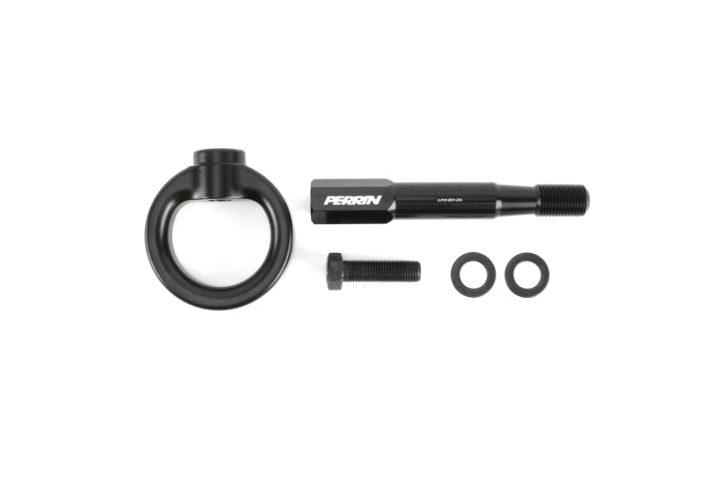 Perrin Rear Tow Hook Kit Black Subaru Forester 2014-2023 | PSP-BDY-253BK