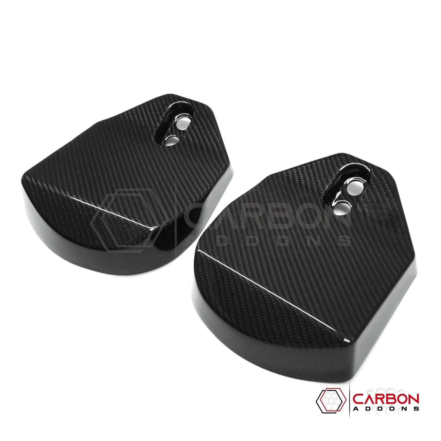 C8 Corvette Real Carbon Fiber Rear Strut Tower Covers | Engine bay Upgrades (2020-2027)