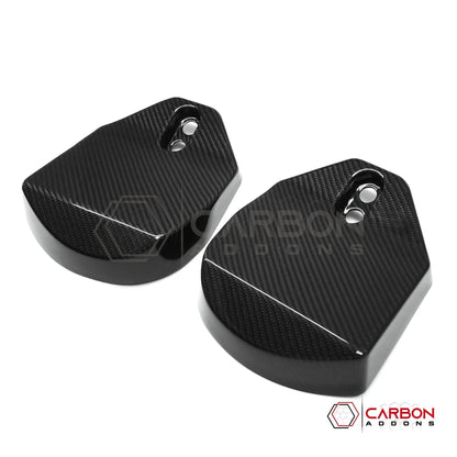 C8 Corvette Real Carbon Fiber Rear Strut Tower Covers | Engine bay Upgrades (2020-2027)