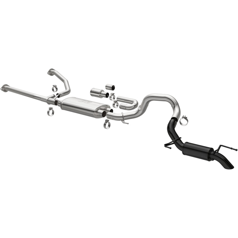 MagnaFlow 2023 Toyota Sequoia Overland Series Black Axle-Back Exhaust