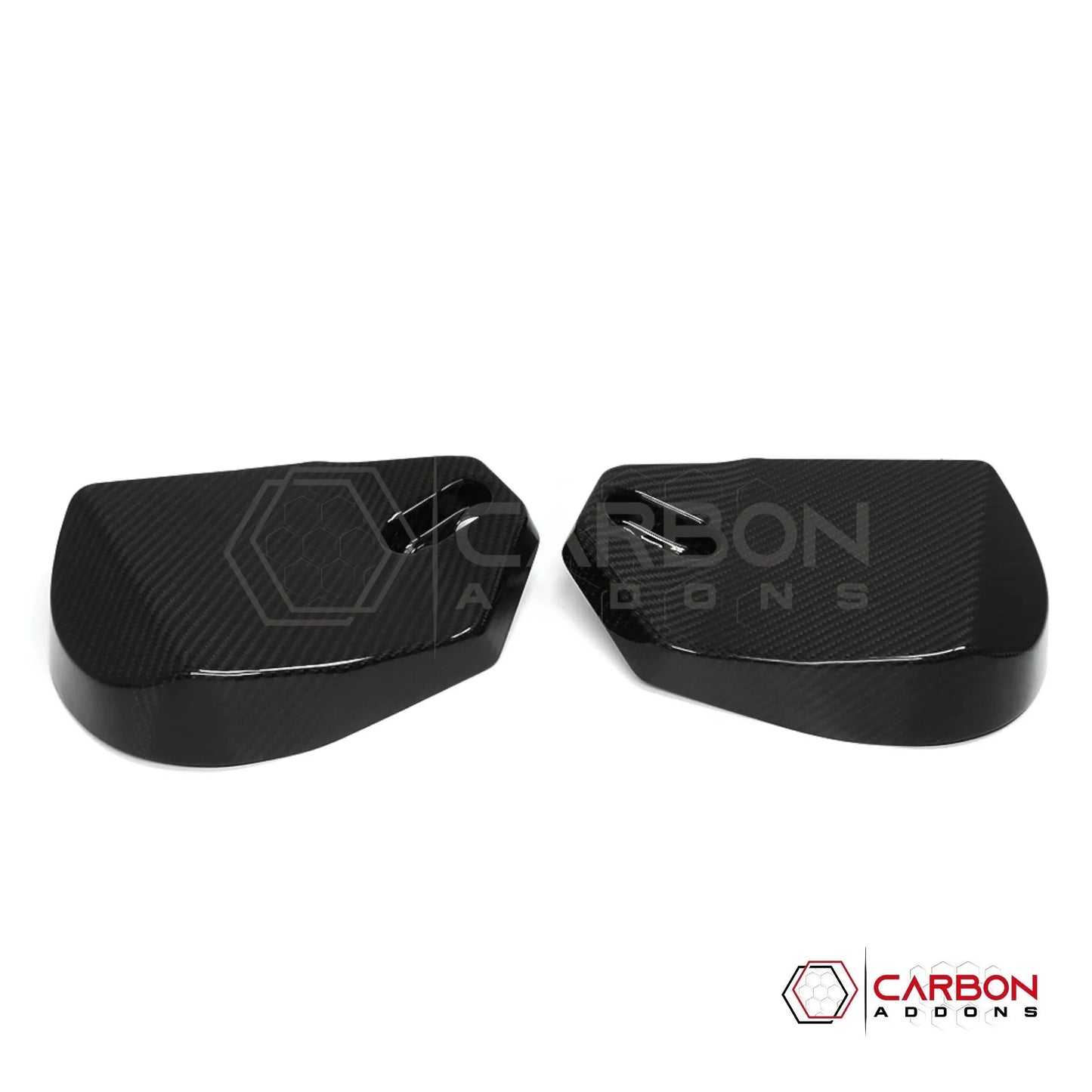 C8 Corvette Real Carbon Fiber Rear Strut Tower Covers | Engine bay Upgrades (2020-2027)