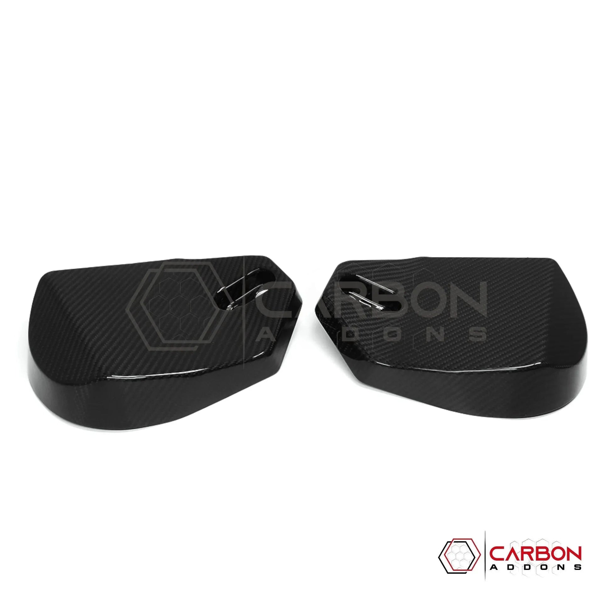 C8 Corvette Real Carbon Fiber Rear Strut Tower Covers | Engine bay Upgrades (2020-2027)