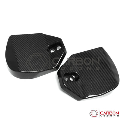 C8 Corvette Real Carbon Fiber Rear Strut Tower Covers | Engine bay Upgrades (2020-2027)