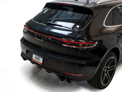 AWE Tuning 19-21 Porsche Macan 3.0T/2.9TT Touring Edition Catback Exhaust w/ Diamond Black Tips 3015-43951