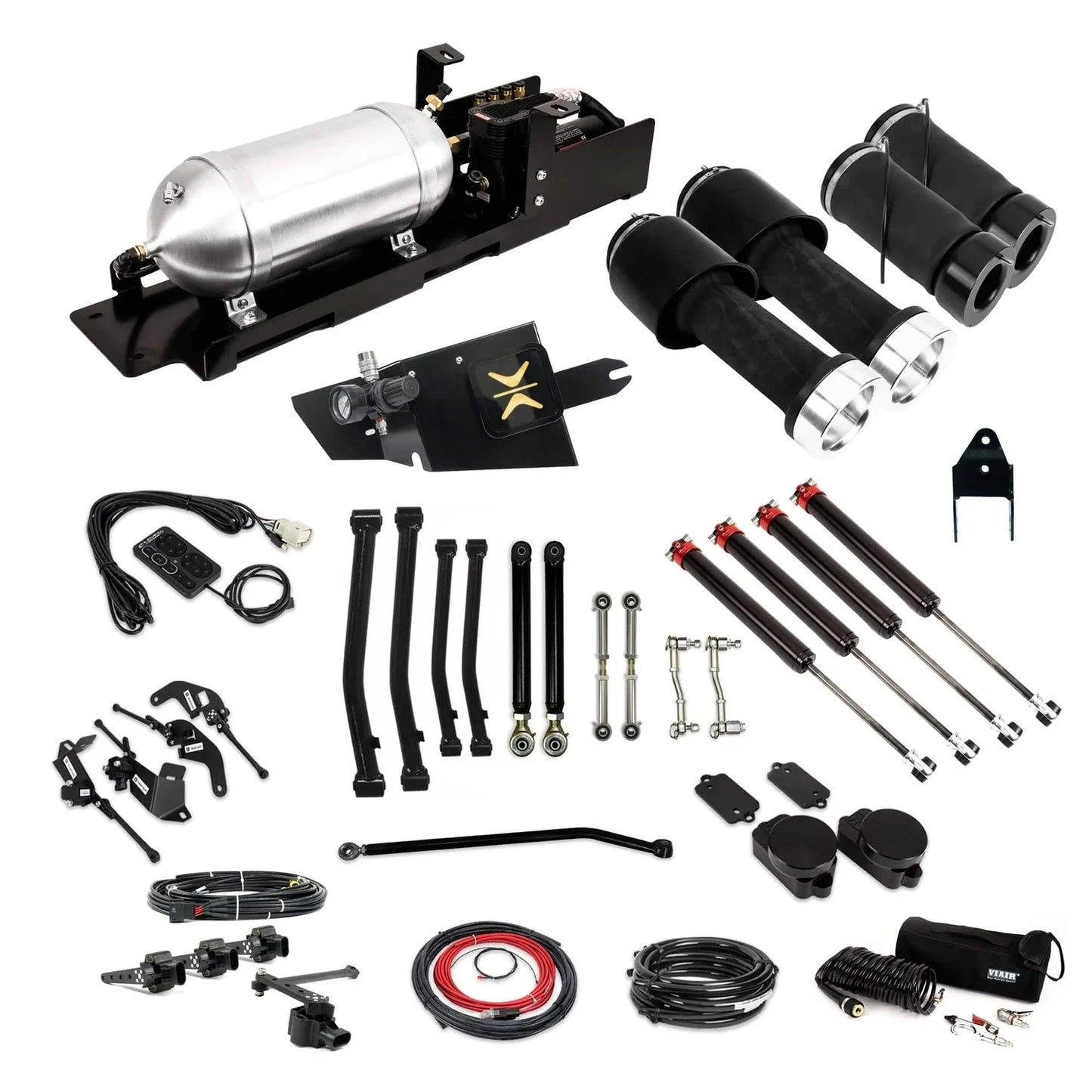 AccuAir Lift Kit System for 2018+ Jeep Wrangler 4xe