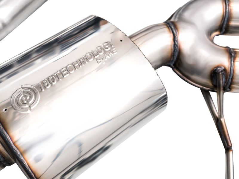 AWE Tuning 19-21 Porsche Macan 3.0T/2.9TT Touring Edition Catback Exhaust w/ Diamond Black Tips 3015-43951