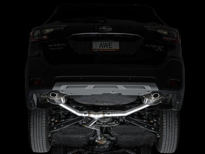 AWE Tuning AWE 20-25 Subaru Outback (Wilderness & XT) 0FG Catback Exhaust w/Dual BashGuards 3015-38246