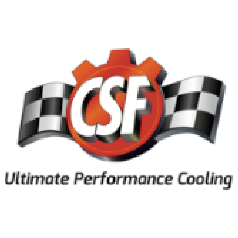 CSF 12-16 BMW M5 (F10) / 12-18 BMW M6 (F06/F12/F13) Twin Charge-Air-Cooler Set - Crinkle Black