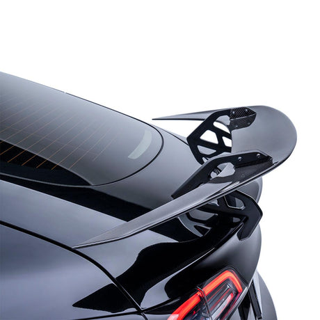 Tesla Model 3 AT-S Carbon Fiber Swan Neck Wing