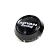 Advan Racing Center Cap - 63 Low Type Black (5x100, 4x100, 5x112)