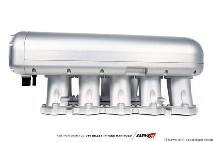 AMS Performance V10 Audi R8 / Lamborghini Huracan / Performante Billet Intake Manifold - CLR Anodize ALP.37.08.0001-1