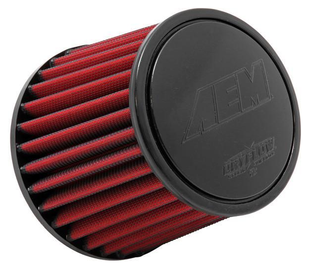 AEM 2.25" X 5" Universal DryFlow Air Filter (21-200DK)