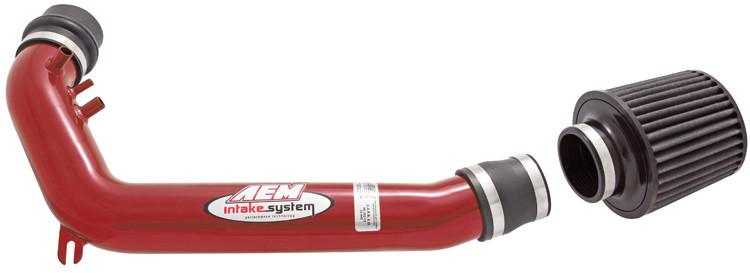 AEM Red Short Ram Intake System | 1991-1994 Nissan 240SX 2.4L (22-440R)