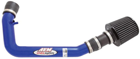 AEM Blue Short Ram Intake System | 1995-1998 Nissan 240SX (22-441B)
