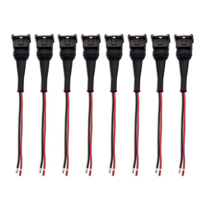 BLOX Racing Injector Pigtail Ev1 Female - Set Of 8 BXFU-00602-EV1-8
