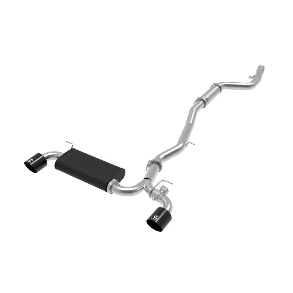 aFe Takeda 3" to 2.5" 304SS Catback Exhaust | 2020-2021 Toyota Supra 3.0T (49-36043)