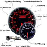 2-1/16" Premium Wideband Air Fuel Ratio kit-Amber/White