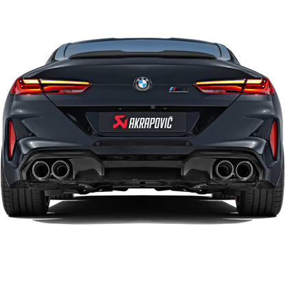 Akrapovic 2021 BMW M8/M8 Competition (F91/F92) Evolution Line Cat Back (Titanium) w/Carbon Tips