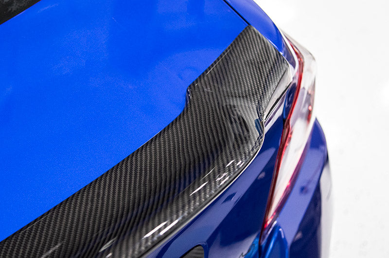 OLM V Style Carbon Fiber Trunk Spoiler - 2015+ WRX / STI