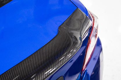OLM V Style Carbon Fiber Trunk Spoiler - 2015+ WRX / STI