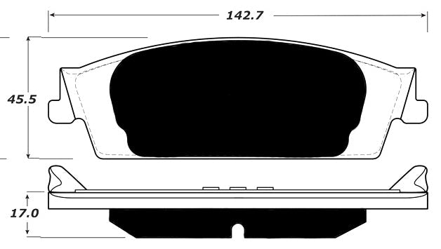 Porterfield Brake Pads for 2015 CHEVROLET SILVERADO 1500 2WD