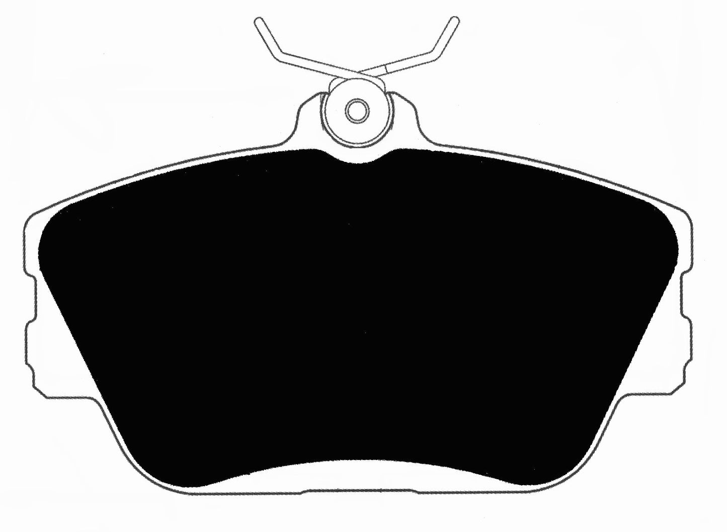 Porterfield Brake Pads for 2001 MERCURY SABLE REAR DRUMS