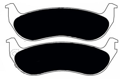 Porterfield Brake Pads for 2004 MERCURY MARAUDER