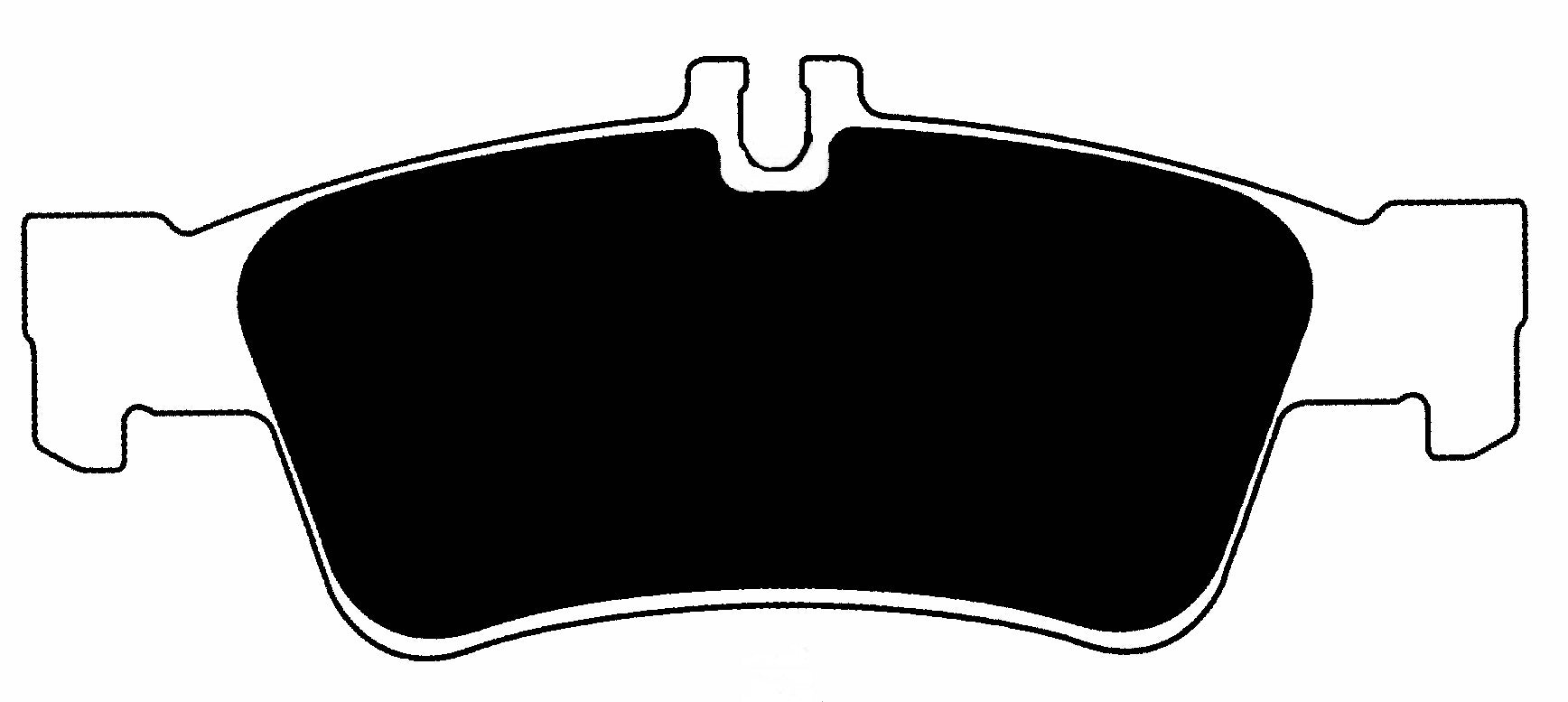 Porterfield Brake Pads for 2005 MERCEDES-BENZ CL550