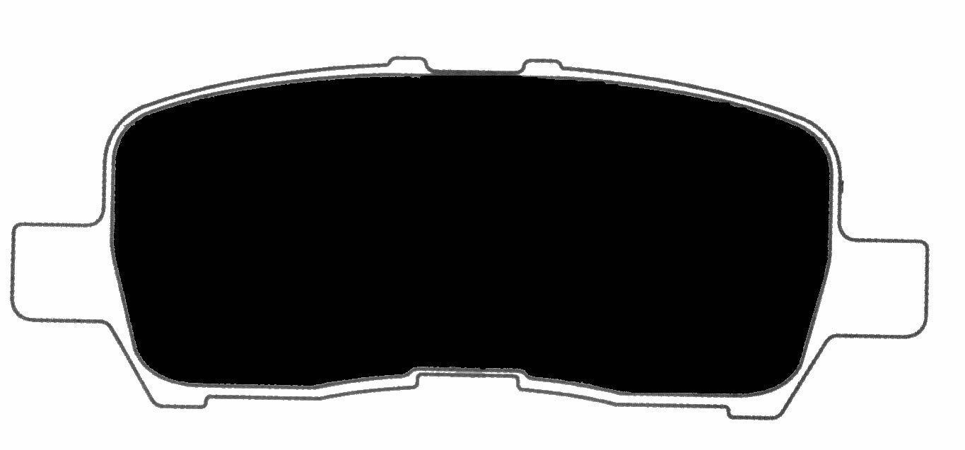 Porterfield Brake Pads for 2008 PONTIAC GRAND PRIX