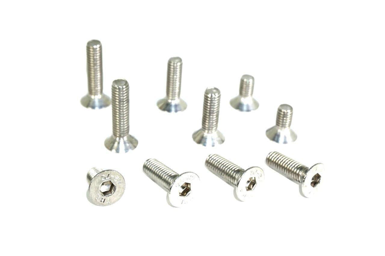 ZSPEC M8-1.25x16mm Flat-Head FHSC Fasteners, Stainless, 10-Pack