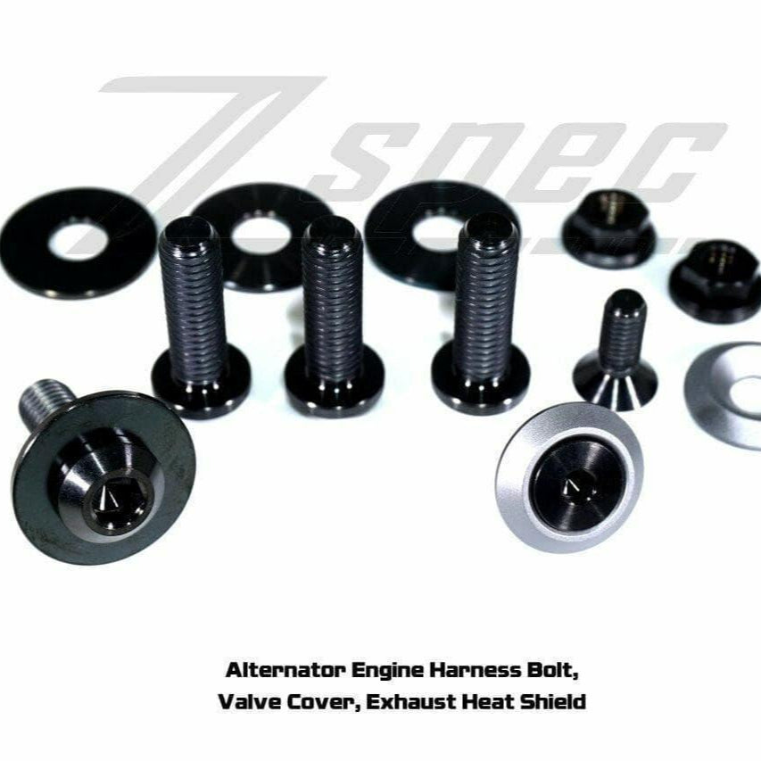 ZSPEC Stage-3 Dress Up Bolts® Fastener Kit for '03-15 Scion xB, Titanium & Billet