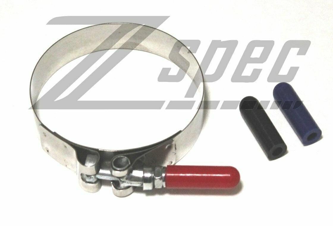 ZSPEC T-Bolt Clamp Dress Up Sleeves/Caps, Silicone-Rubber, 10-Pack