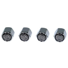 Chrome Valve Stem Tire Caps, Style: Volvo
