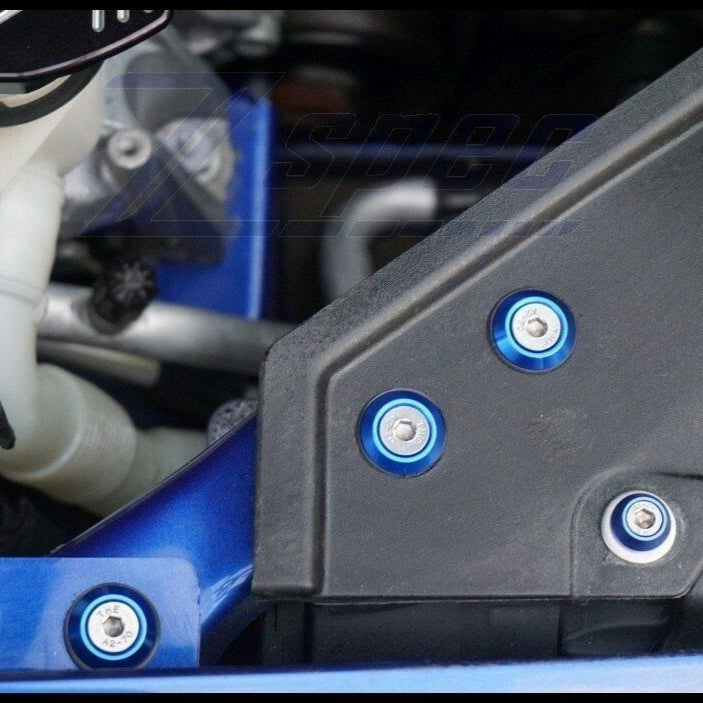 ZSPEC Stage-3 Dress Up Bolts® Fastener Kit for '06-09 VW Golf R32 MK5, Stainless & Billet